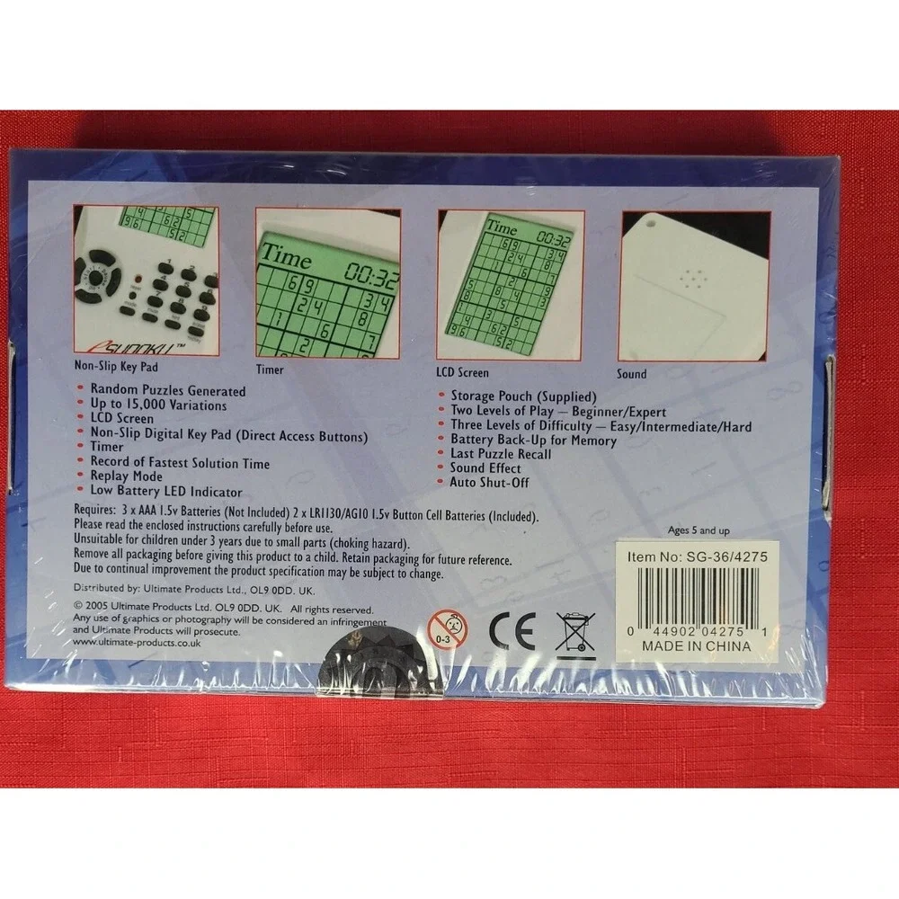 ESUDOKU this listing